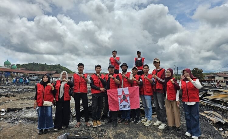 Dari Masyarakat untuk Penyintas, GMNI Aceh Tengah Antar Bantuan ke Jagong Jeget
