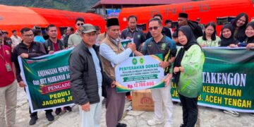 Pengadilan Negeri Takengon Galang Kepedulian, Belasan Juta Disalurkan untuk Korban Kebakaran Jagong Jeget