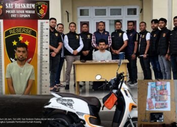 Uang Rp32 Juta Raib, Polisi Ciduk Spesialis Pembobol Rumah Kosong di Bener Meriah 