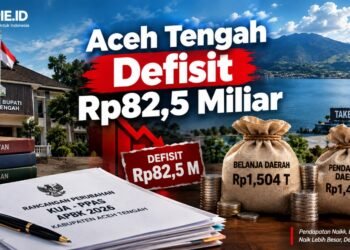 Aceh Tengah Defisit Rp82,5 Miliar