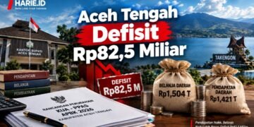 Aceh Tengah Defisit Rp82,5 Miliar
