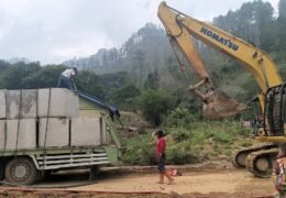 Keluhan Warga Bamil Nosar Dijawab, Box Culvert Mulai di Pasang