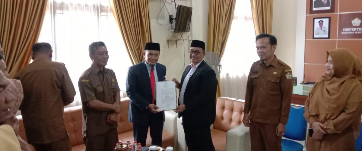 Jeffridin Siregar Gantikan Heri Yanto Ilham Jabat Plt Inspektorat
