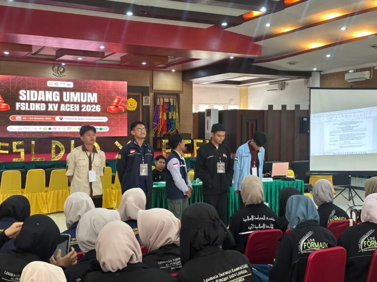 LDK Simahtuah IAIN Takengon Ikuti FSLDKD XV Aceh di Lhokseumawe