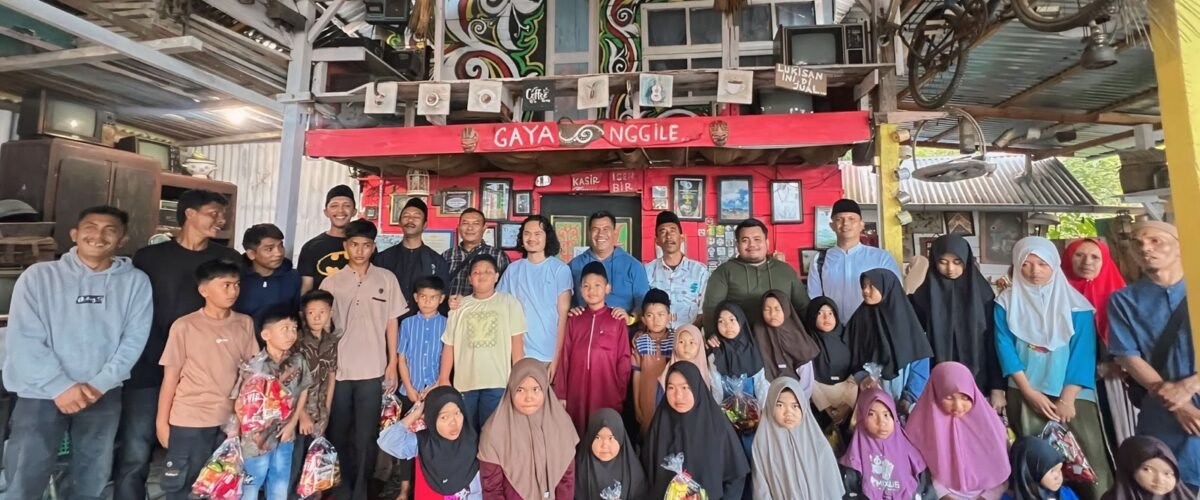 TRB Kampas dan Agensi TRB Santuni Anak Yatim, Dorong TikToker Aktif Berbagi