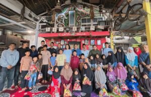 TRB Kampas dan Agensi TRB Santuni Anak Yatim, Dorong TikToker Aktif Berbagi