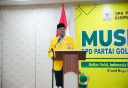 Aklamasi, Muchsin Hasan Kembali Pimpin Ketua Golkar Aceh Tengah