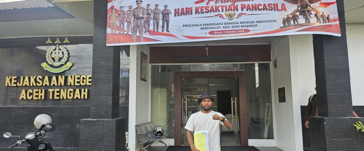 Dugaan Markup Pengadaan APE Disdikbud Aceh Tengah di Lapor ke Jaksa