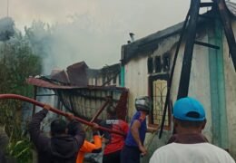 Satu Rumah di Kelupak Mata Hangus Terbakar
