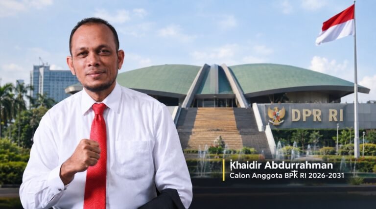 Putra Aceh Khaidir Abdurrahman Ditetapkan Komisi XI sebagai Calon Anggota BPK 2026-2031