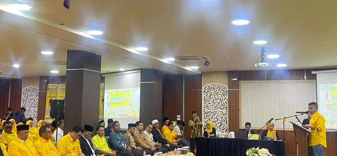 Musda Partai Golkar Aceh Tengah Ke-XI Diikuti 158 Kader, Regenerasi Jadi Agenda Utama
