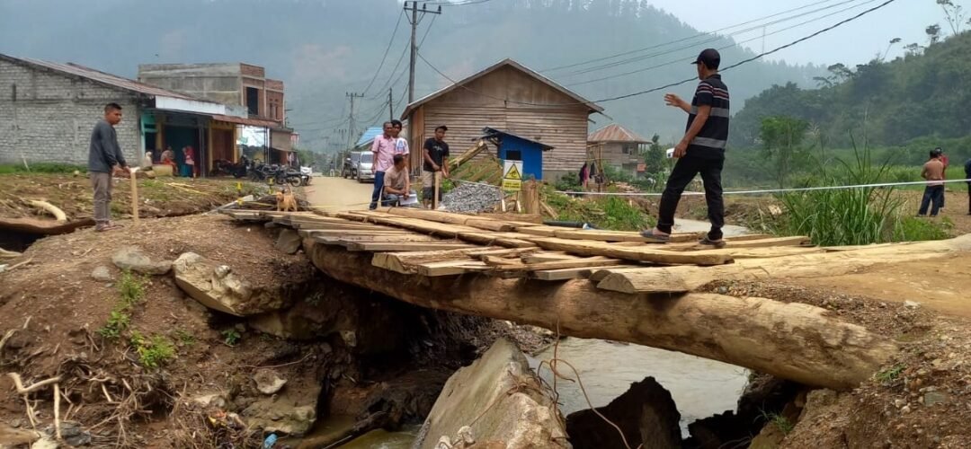 Dua Jembatan di Lut Tawar Dibangun Kembali Pascabanjir, Anggaran Rp1,42 Miliar
