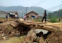 Dua Jembatan di Lut Tawar Dibangun Kembali Pascabanjir, Anggaran Rp1,42 Miliar