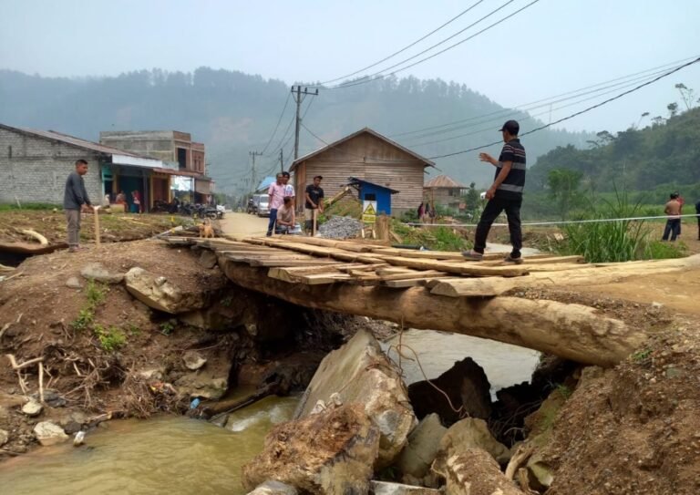Dua Jembatan di Lut Tawar Dibangun Kembali Pascabanjir, Anggaran Rp1,42 Miliar